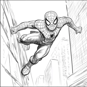 desenho do homem aranha para imprimir