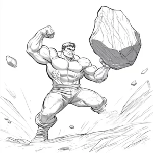 desenho do hulk para imprimir