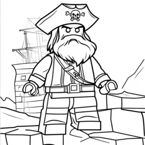 desenho lego pirata