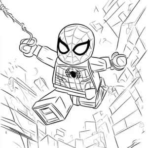 desenho para colorir lego