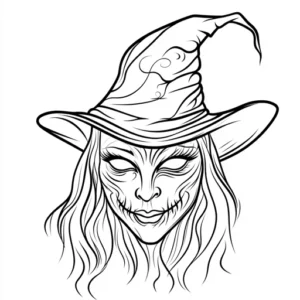 desenhos de bruxas para colorir