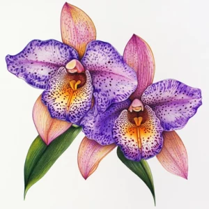 desenhos de flores coloridas para copiar