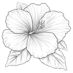 desenhos de flores para colorir e imprimir