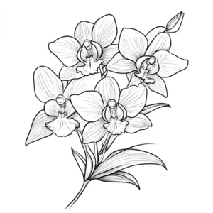 desenhos de flores para colorir e imprimir