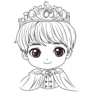 desenhos de principes para colorir