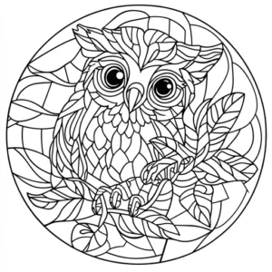 desenho para imprimir mandala