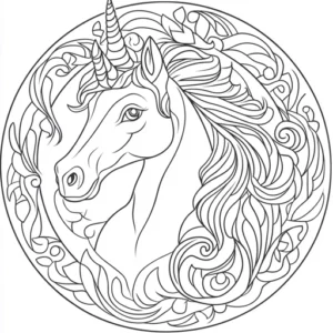 desenho para imprimir mandala