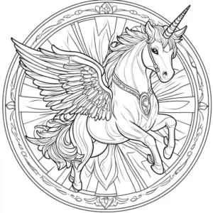 desenho para imprimir mandala