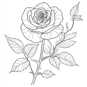 desenhos para colorir flores