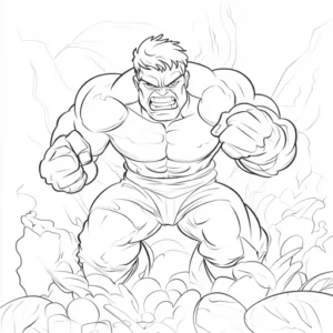 desenhos para colorir hulk