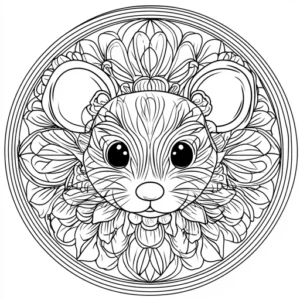 desenhos para colorir mandala