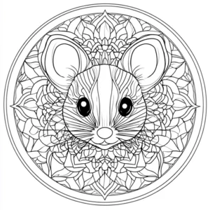 desenhos para colorir mandala