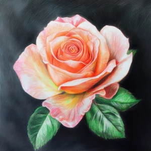 flor desenho colorido