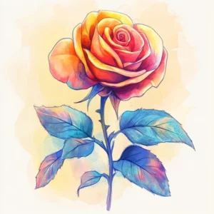 flores coloridas para imprimir