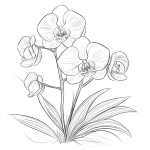 flores para colorir e imprimir