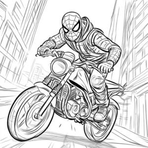 homem aranha para colorir e imprimir