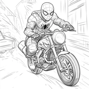 homem aranha para colorir e imprimir