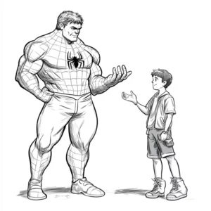 hulk colorir