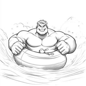 imagem hulk para imprimir