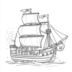 lego pirata para colorir
