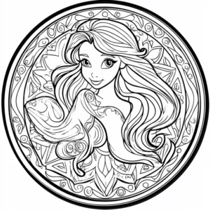 mandala para colorir infantil