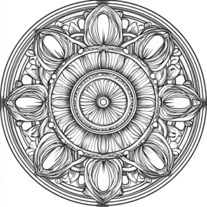 mandala para imprimir