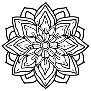 mandalas para colorir e imprimir