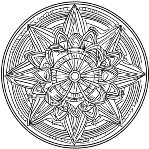 mandalas para imprimir e colorir