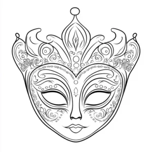mascaras de carnaval para imprimir