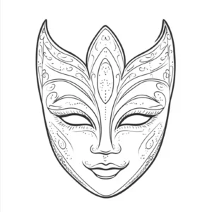 mascaras para colorir