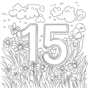 numero 15 para imprimir