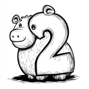 numeros para colorir