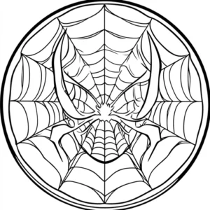 spider man para colorir