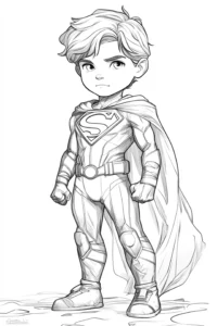 desenho do superman