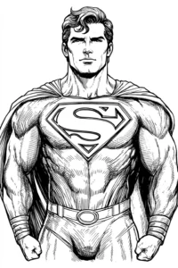 desenho do superman
