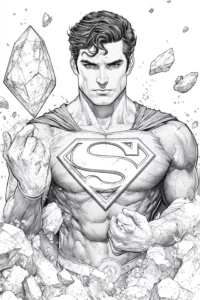desenho do superman