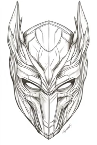 desenho do thor para colorir