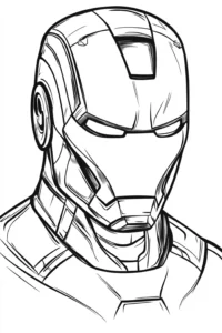 desenho homem de ferro