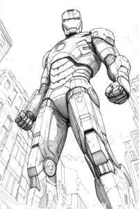 desenhos do homem de ferro