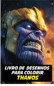 desenhos do thanos para colorir