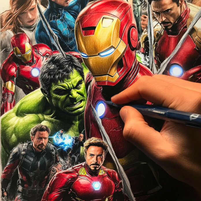 desenhos marvel realistas