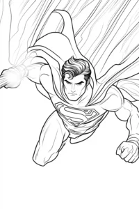desenhos para colorir superman