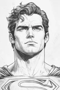 desenhos para colorir superman
