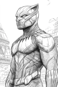 pantera negra desenho