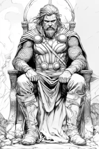 thor desenhos para colorir