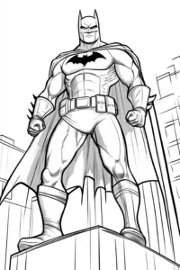 batman desenho para colorir
