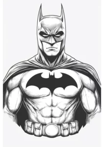 batman para colorir