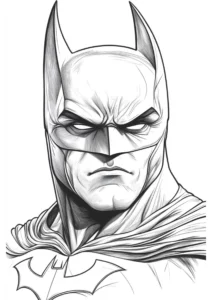batman para colorir