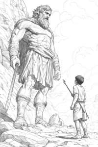 desenho biblico para colorir