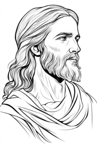 desenho biblico para colorir